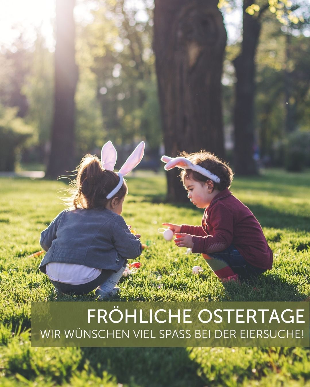 Eiersuche an Ostern