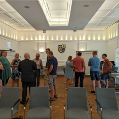 Diskussion unter den Teilnehmern