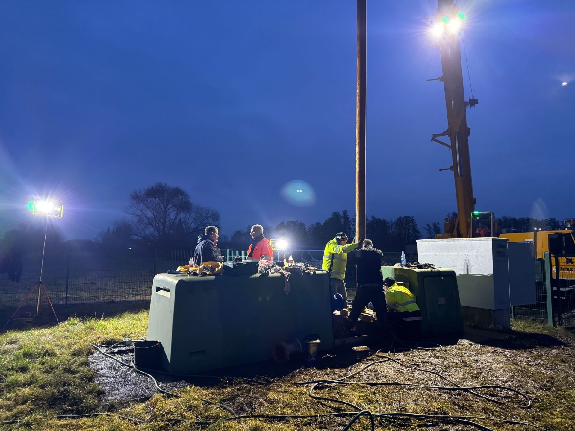 Brunnenreparatur in Rohrbach